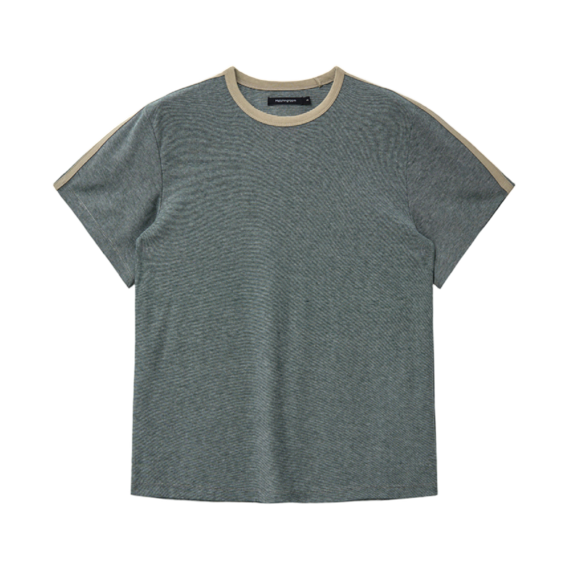 해칭룸 라인 티셔츠 그린(Hatchingroom Lines T-Shirt Green)