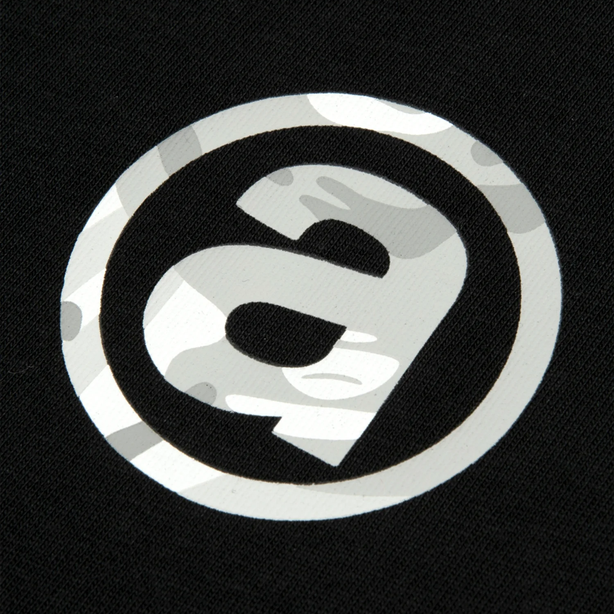 에이프 문페이스 티셔츠 블랙 - 26FW(AAPE Moonface T-Shirt Black - 26FW) - 4