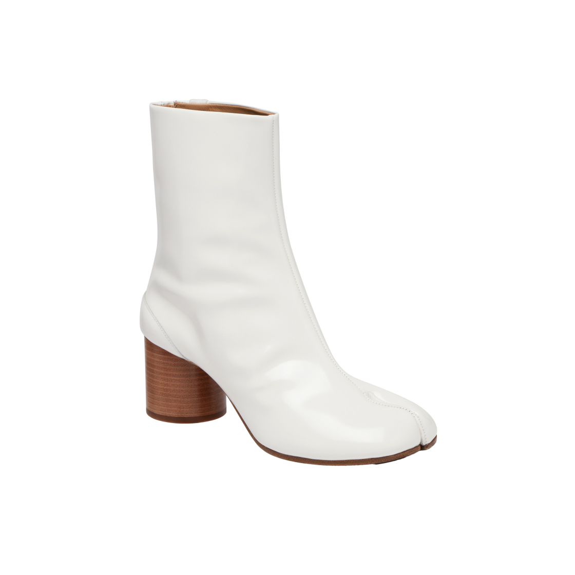 (W) 메종 마르지엘라 타비 앵클 부츠 화이트((W) Maison Margiela Tabi Ankle Boot White) - 2