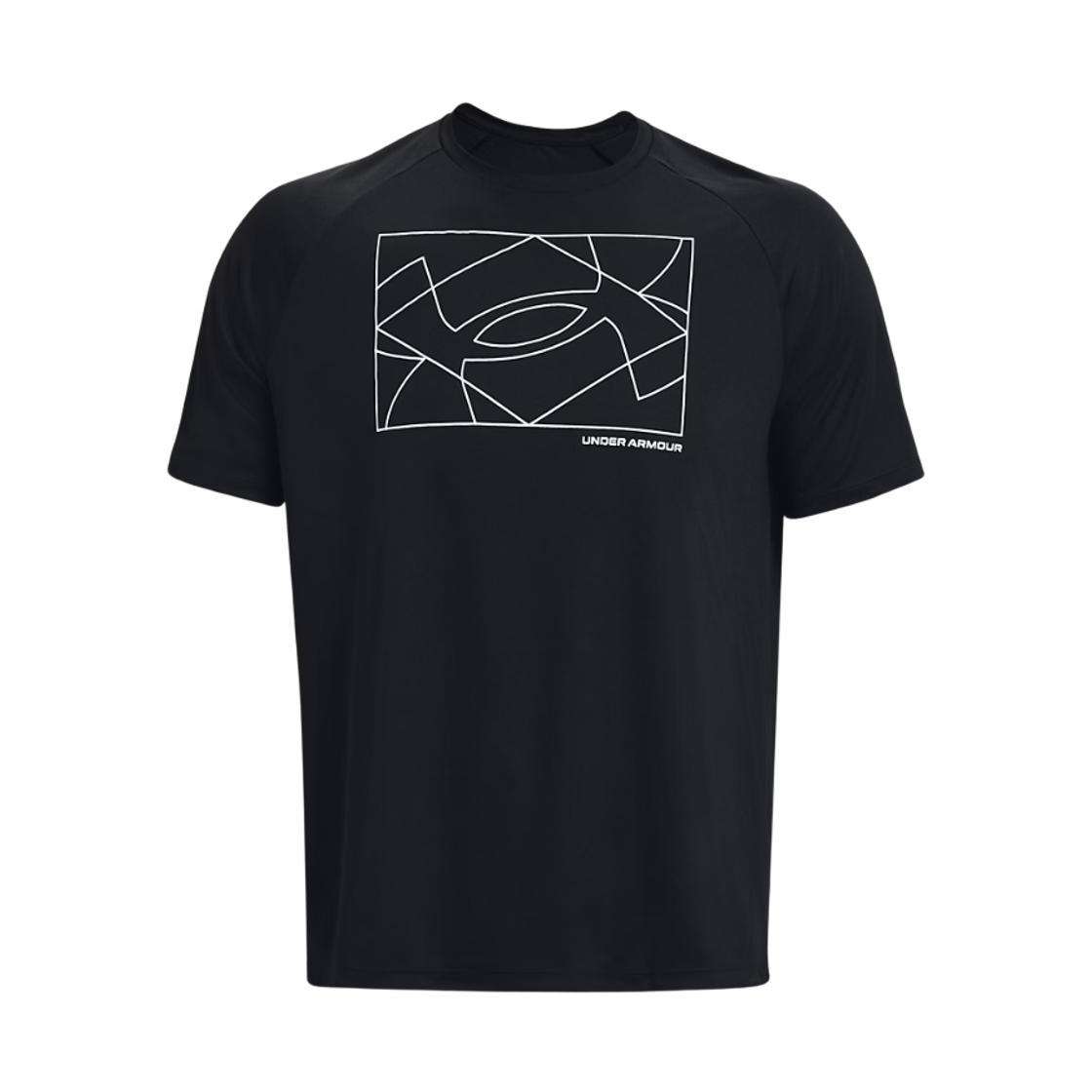 1377141-001 Under Armour UA Velociti Graphic Short Sleeve T-Shirt Black