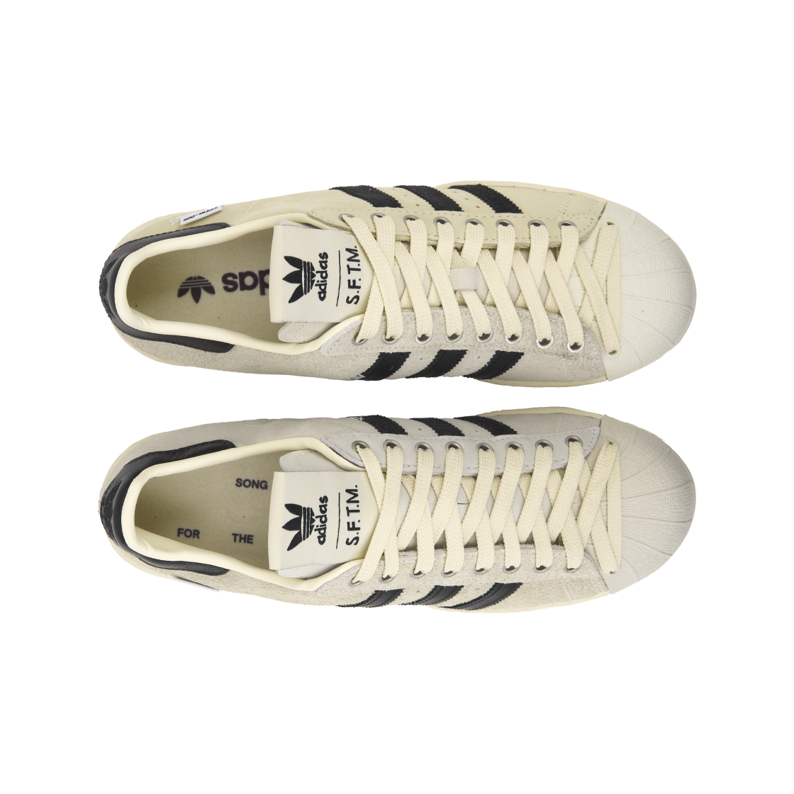아디다스 x 송 포 더 뮤트 슈퍼스타 82 크림 화이트 코어 블랙(Adidas x Song for the Mute Superstar 82 Cream White Core Black) - 5