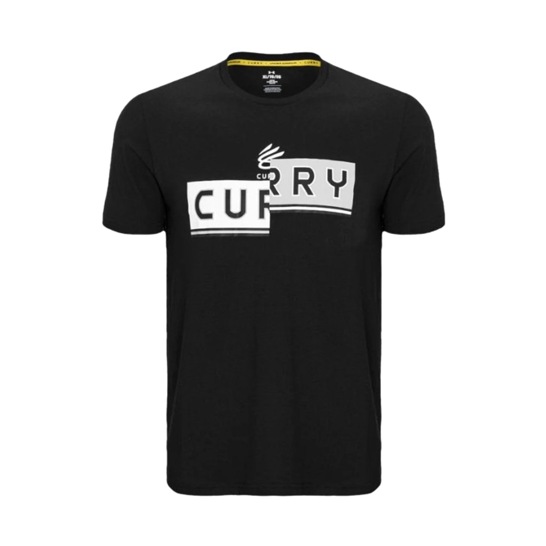 1377543-001 Under Armour Curry T-Shirt Black