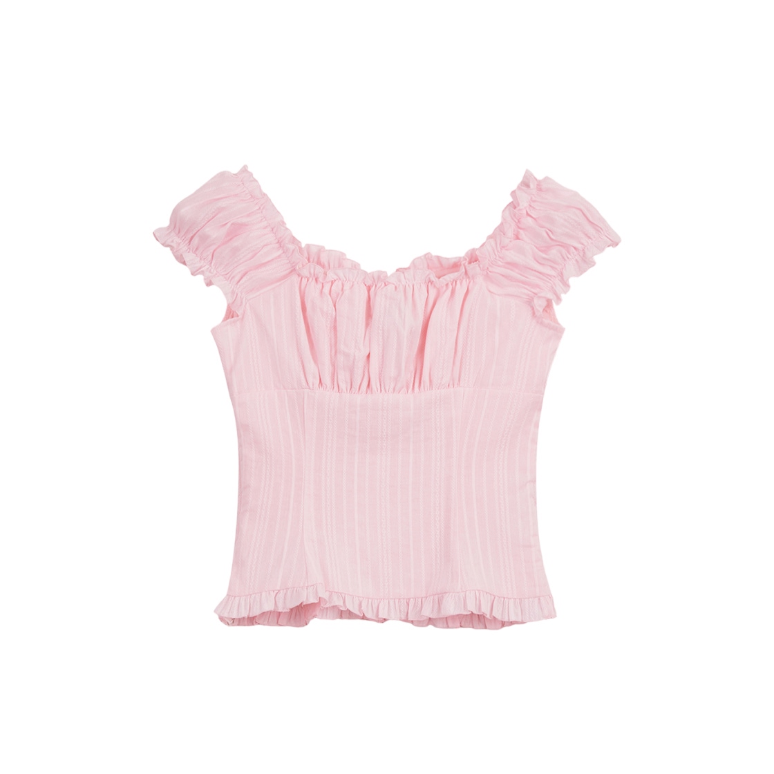 라츠유 엘라 블라우스 라이트 핑크(LOTS YOU Ella Blouse Light Pink) - 2