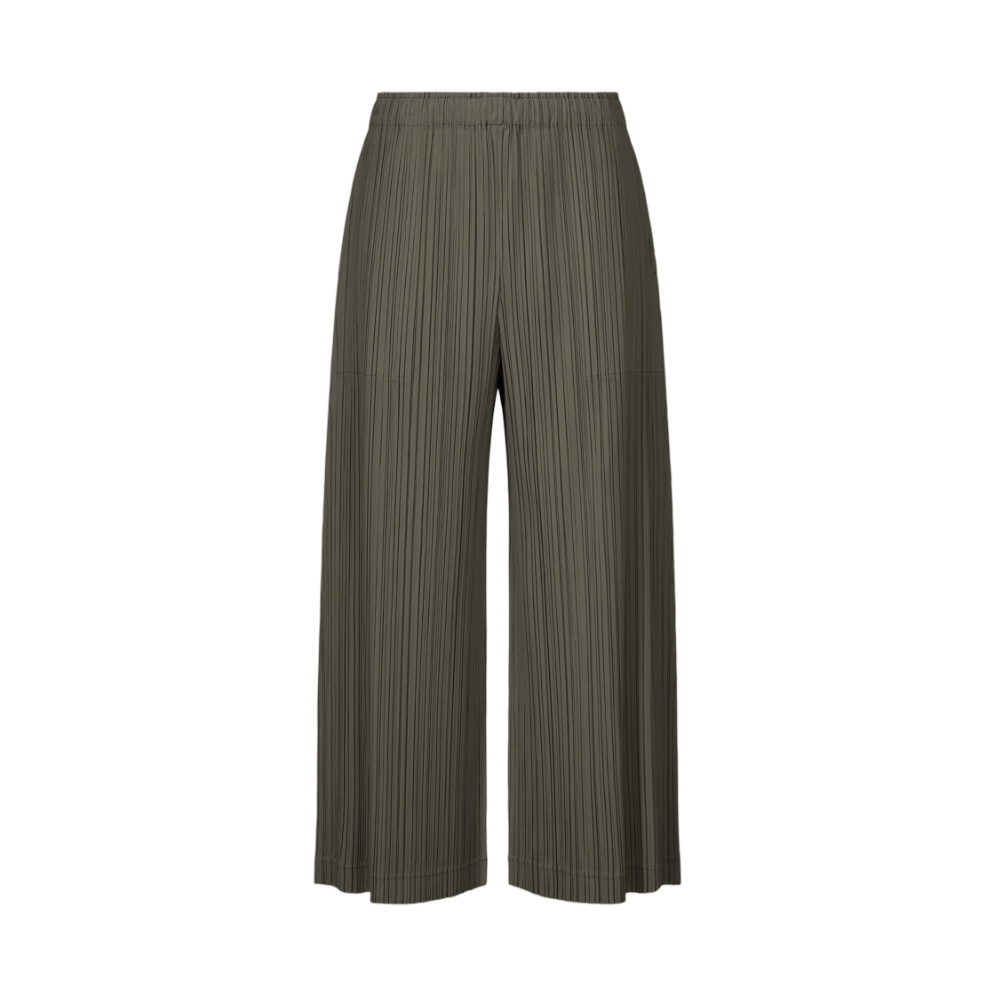 (W) 플리츠 플리즈 이세이 미야케 오파크 바텀 팬츠 차콜((W) Pleats Please Issey Miyake Opaque Bottoms Pants Charcoal) - 1