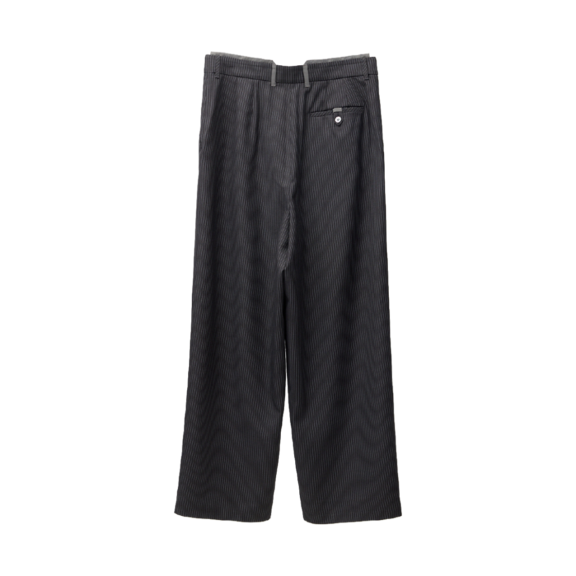 해칭룸 콘트라스트 트라우저 스트라이프 다크 그레이(Hatchingroom Contrast Trousers Stripe Dark Grey) - 2
