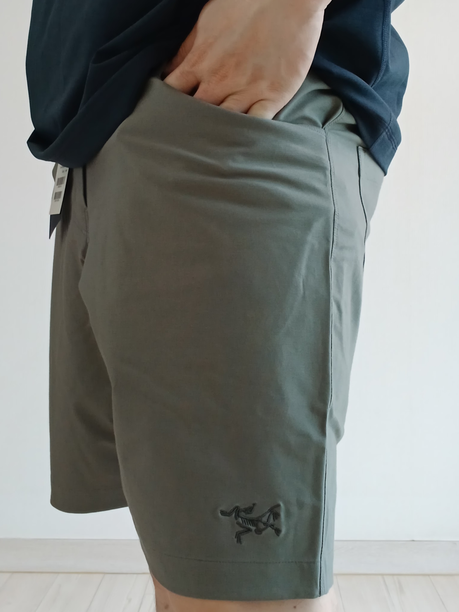 Arc'teryx Kragg Cotton Short 9 Inch Black, Arc'teryx Kragg Cotton Short 9 Inch Forage 착용 스타일 - 8