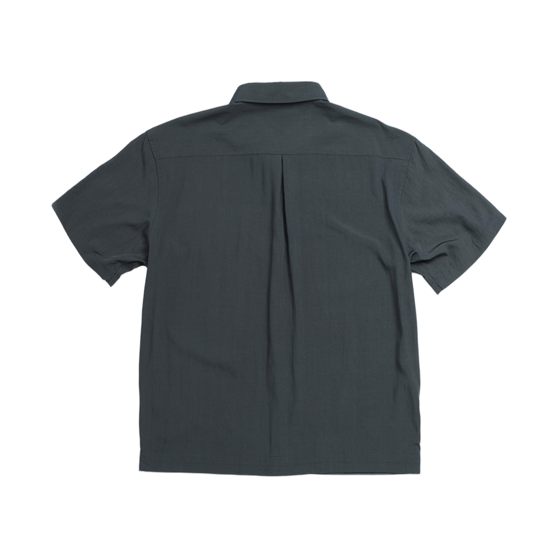 해칭룸 크롭 셔츠 1/2 그린 차콜(Hatchingroom Crop Shirt 1/2 Green Charcoal) - 2