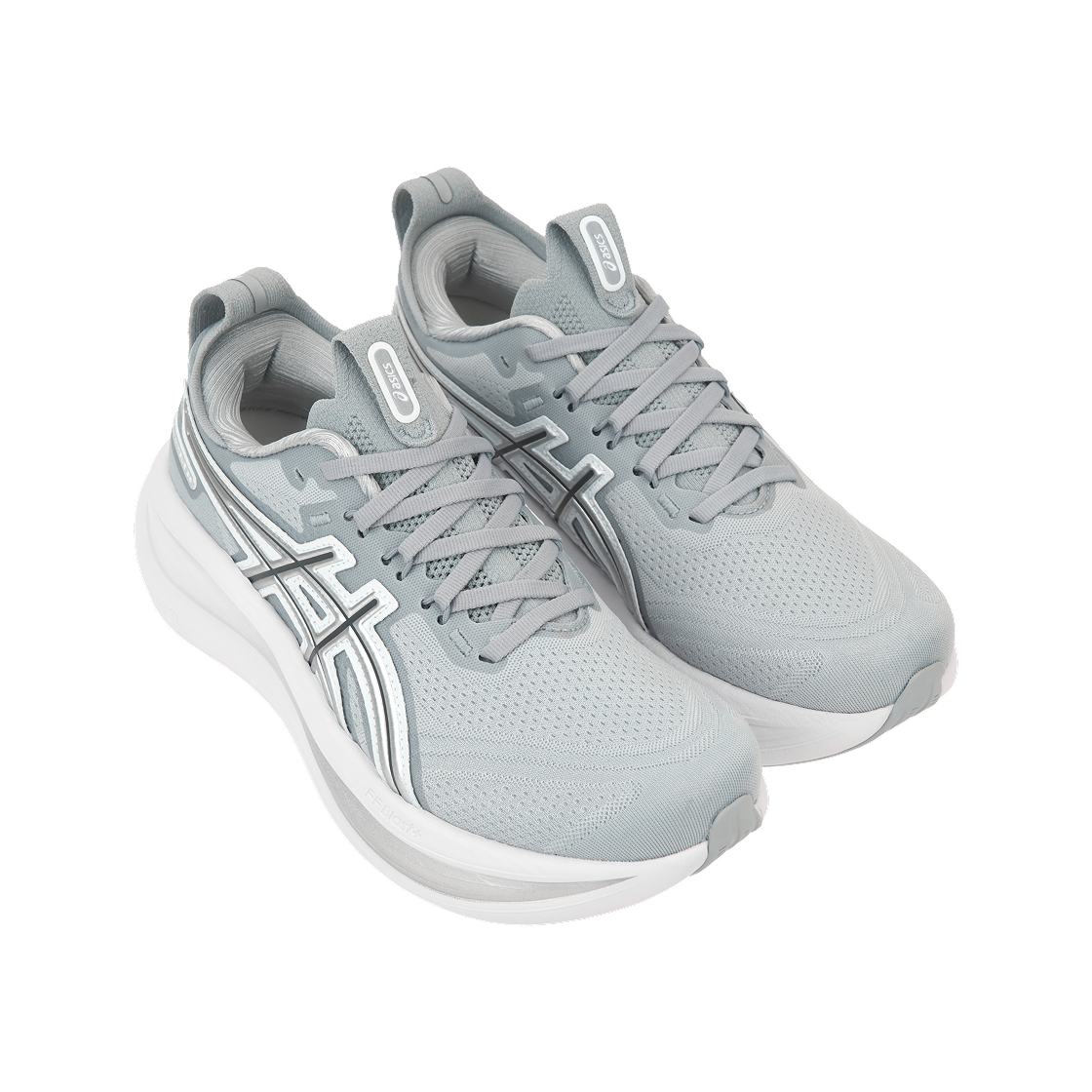 아식스 젤 님버스 28 아식스 트랙 클럽 피드몬트 그레이 퓨어 실버(Asics Gel-Nimbus 28 Asics Track Club Piedmont Grey Pure Silver) - 4