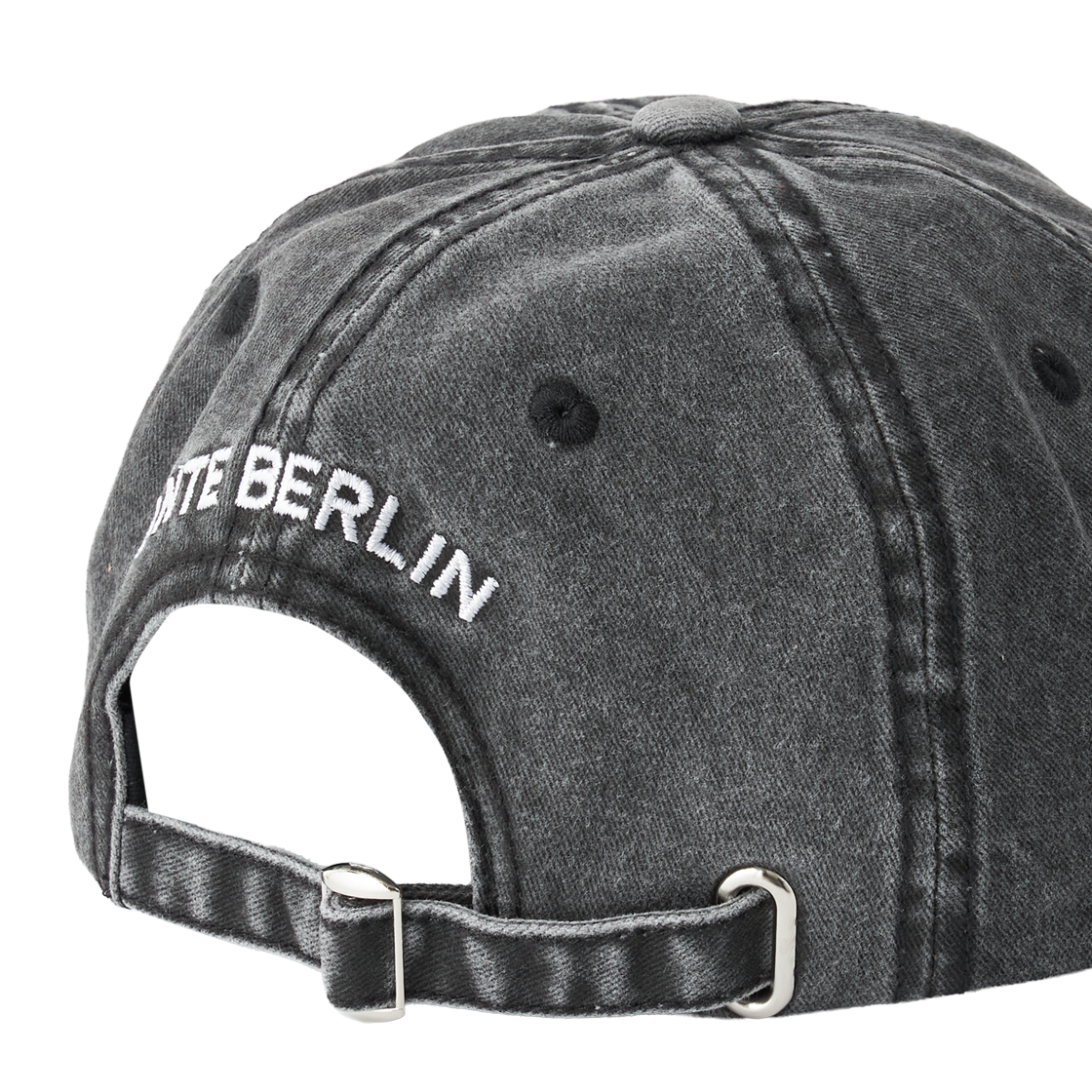 안테 베를린 수베니어 캡 워시드 블랙 - 26FW(Ante Berlin Souvenir Cap Washed Black - 26FW) - 6
