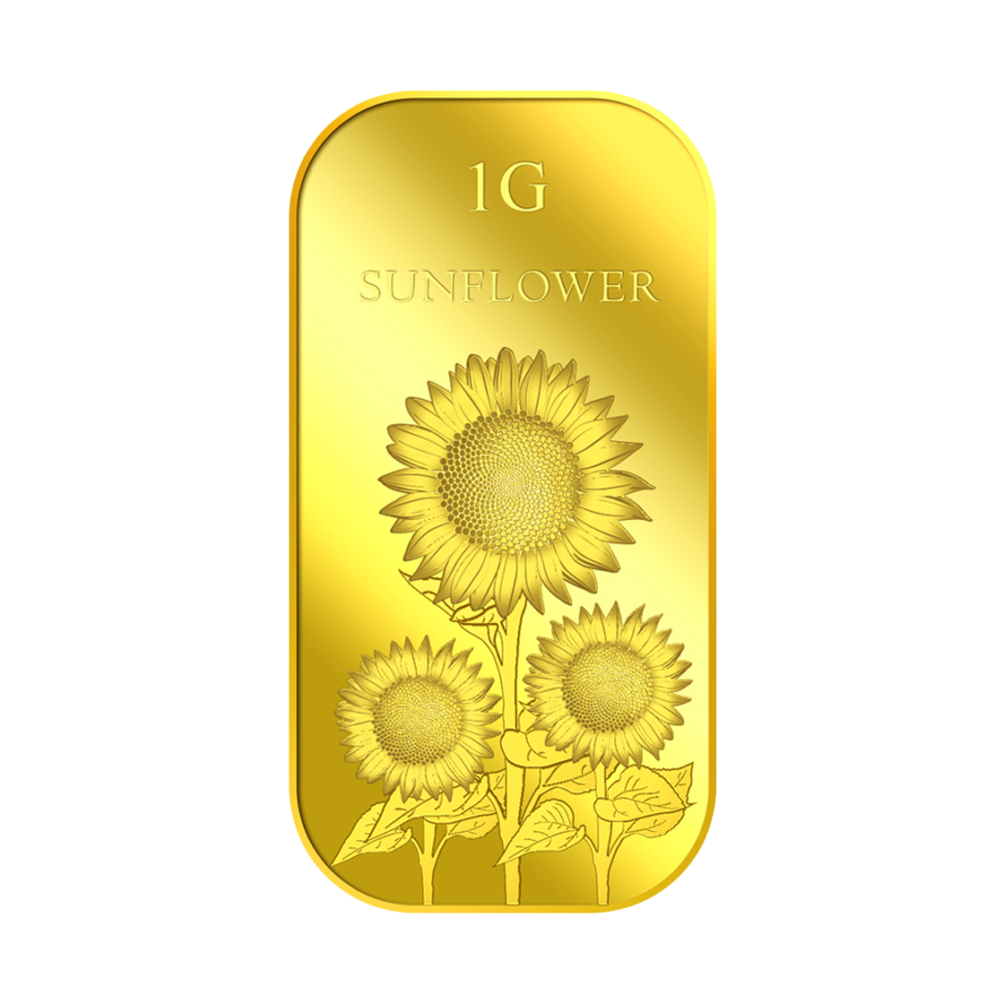 퓨어골드 24K 순금 싱가폴 프리미엄 골드바 1g 해바라기(puregoldsg Sunflower 1G Gold Bar)