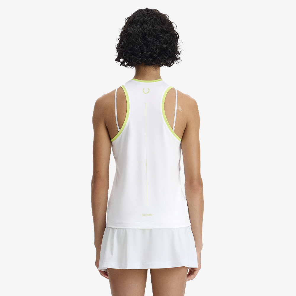 프레드페리 우먼즈 테니스 슬리브리스 화이트(Fred Perry Womens Tennis Sleeveless White) - 3