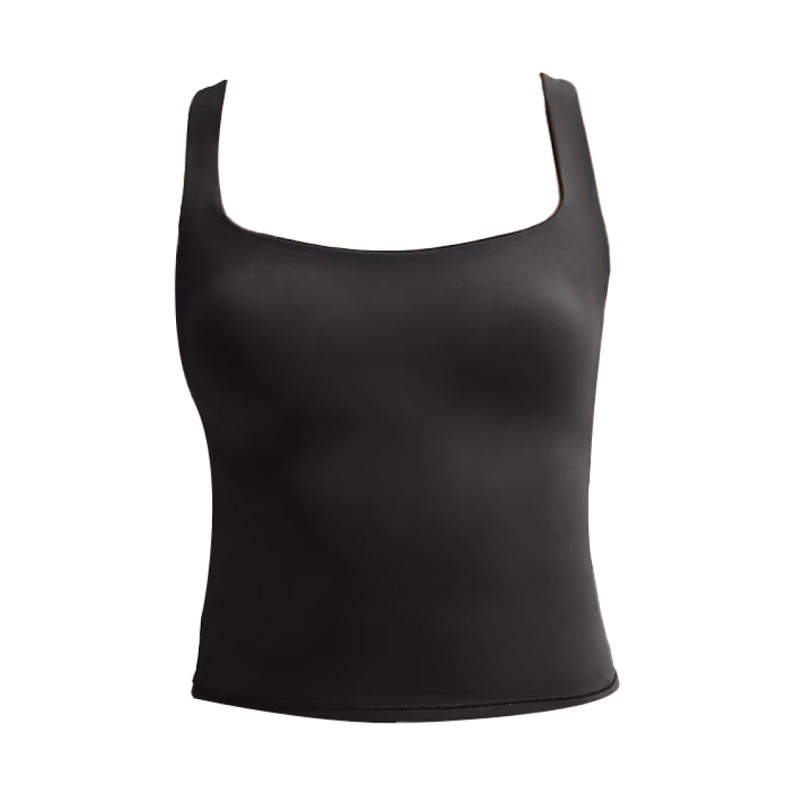 IR5037-054 (W) NikeSKIMS Matte Square-Neck Tank NSKM Obsidian (IR5037-054)