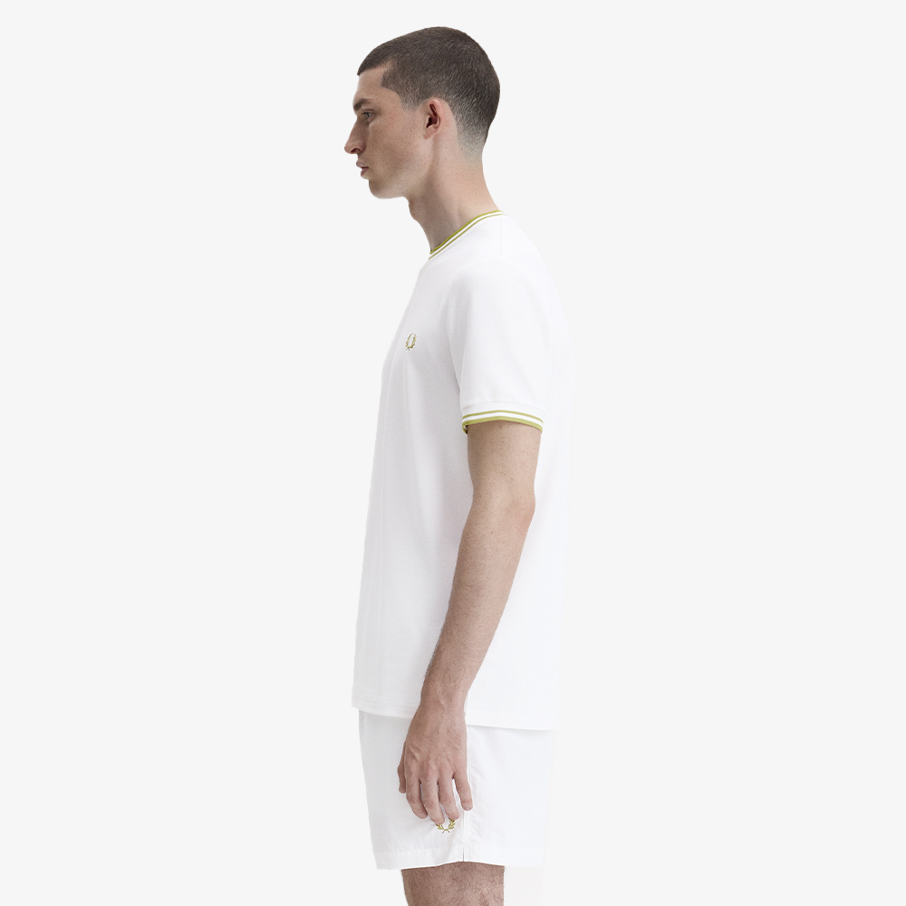 프레드페리 테니스 티셔츠 화이트(Fred Perry Tennis T-Shirt White) - 2