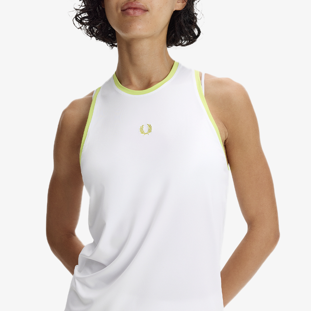 프레드페리 우먼즈 테니스 슬리브리스 화이트(Fred Perry Womens Tennis Sleeveless White) - 4