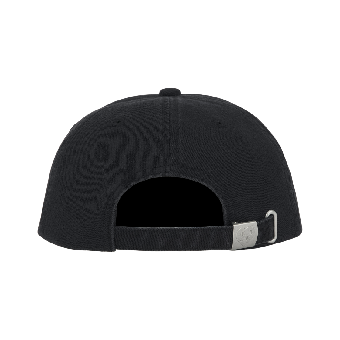 휴먼 메이드 6 패널 트윌 캡 블랙(Human Made 6 Panel Twill Cap Black) - 3