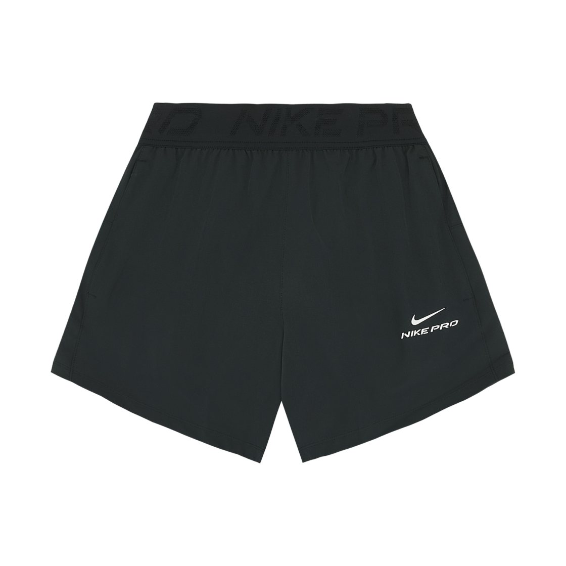 나이키 프로 트레이닝 드라이핏 6인치 쇼츠 블랙 화이트 - 아시아(Nike Pro Training Dri-Fit 6 Inch Shorts Black White - Asia)