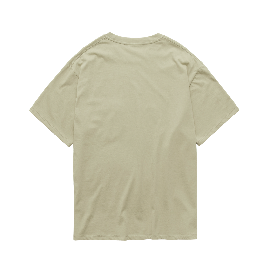 폴리테루 슬래쉬 컷 티셔츠 세이지 레몬(Polyteru Slash Cut T-Shirt Sage Lemon) - 2