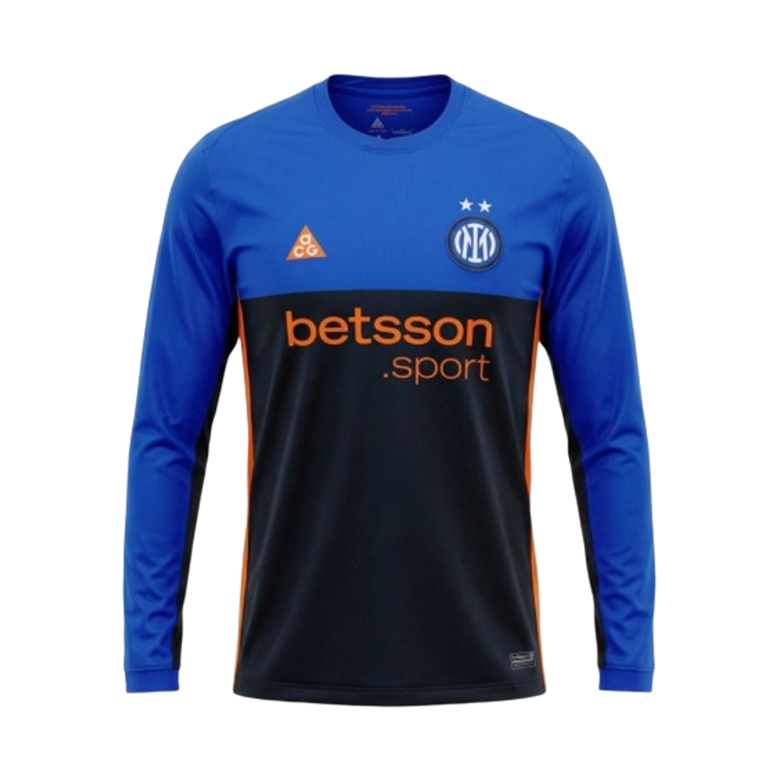 IB3144-413 Nike Inter Milan 2026 Stadium SE ACG Dri-Fit Soccer Long Sleeve Replica Jersey Hyper Blue Black (IB3144-413) (Non Marking Ver.)