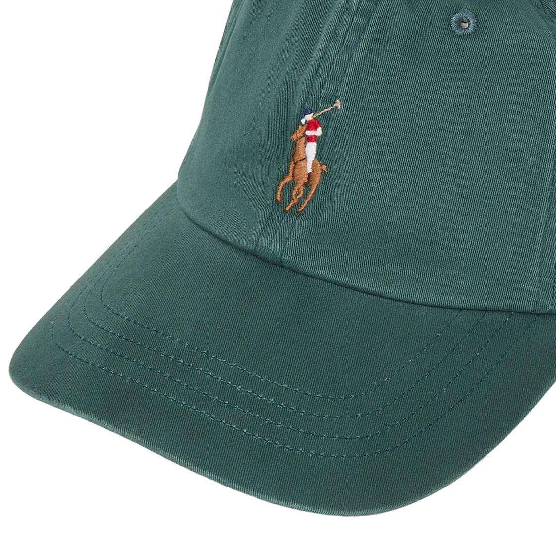 [10%적립] 폴로 랄프 로렌 스트레치 코튼 트윌 볼 캡 차터 그린 - 26SS([10%적립] Polo Ralph Lauren Stretch Cotton Twill Ball Cap Charter Green - 26SS) - 5