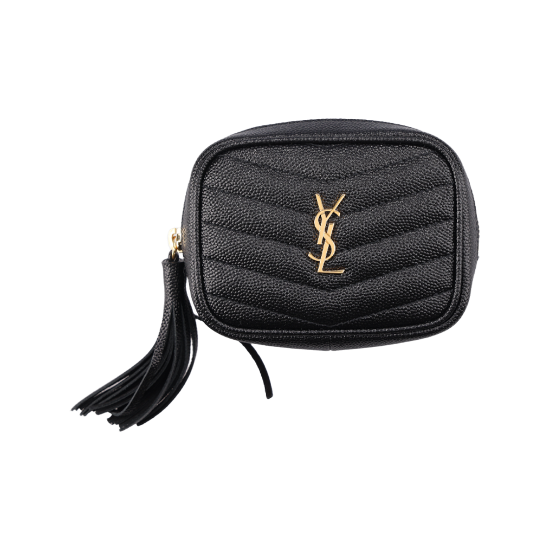 생로랑 IT5CKD3P7VQE 베이비 루 미니백 레더 블랙(Saint Laurent Baby Loulou Mini Bag in Black Leather) - 1