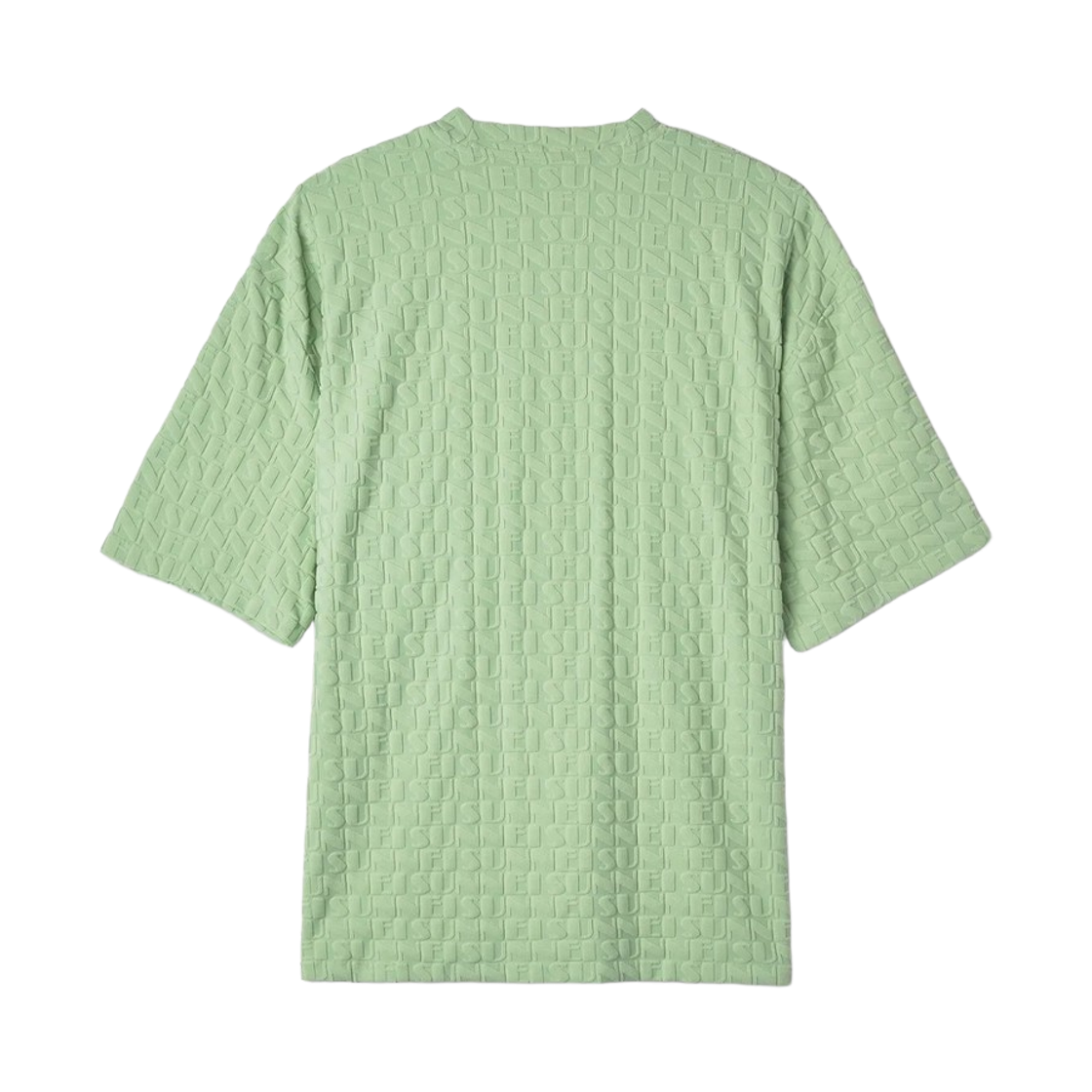 써네이 올오버 로고 숏슬리브 티셔츠 그린(Sunnei Allover Logo Short Sleeves T-Shirt Green) - 2