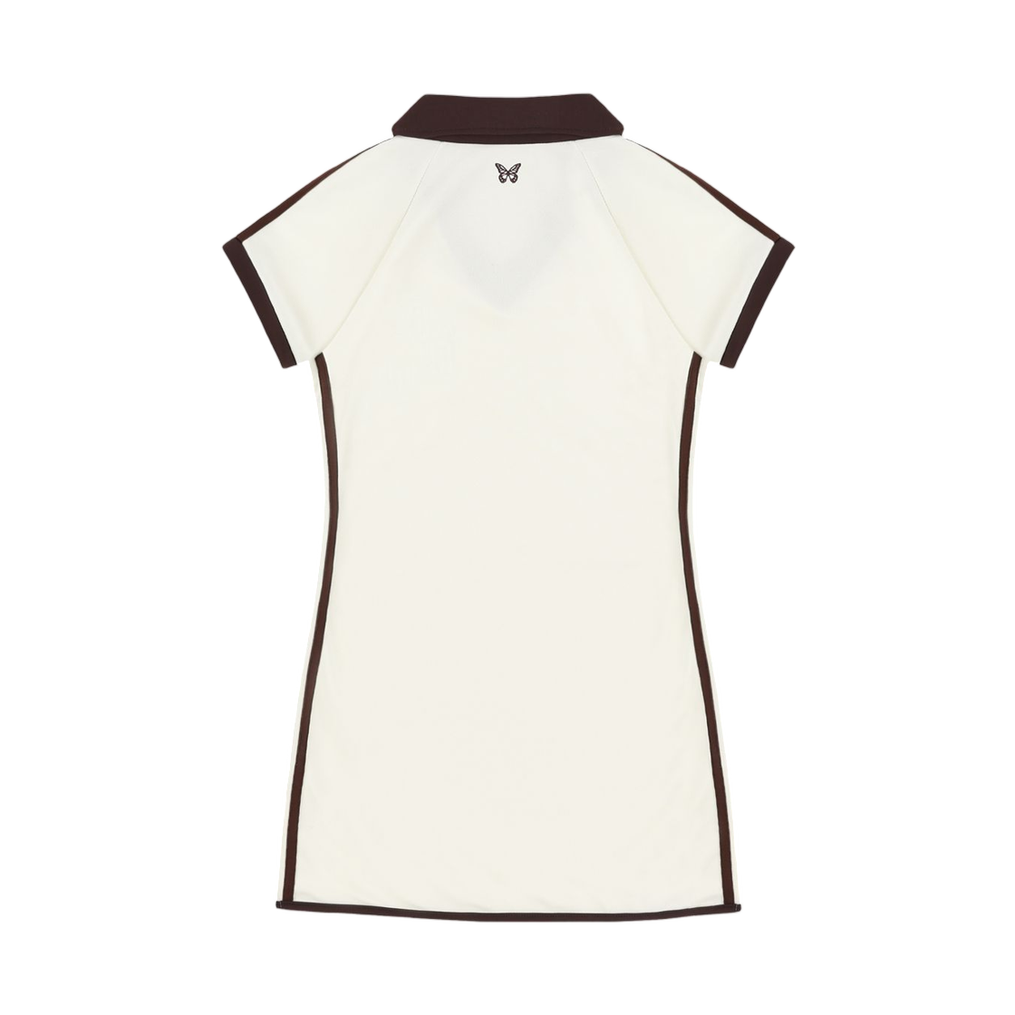 (W) 팬시 클럽 로티 라인 져지 원피스 아이보리((W) Fancy Club Loti Line Jersey Onepiece Ivory) - 2