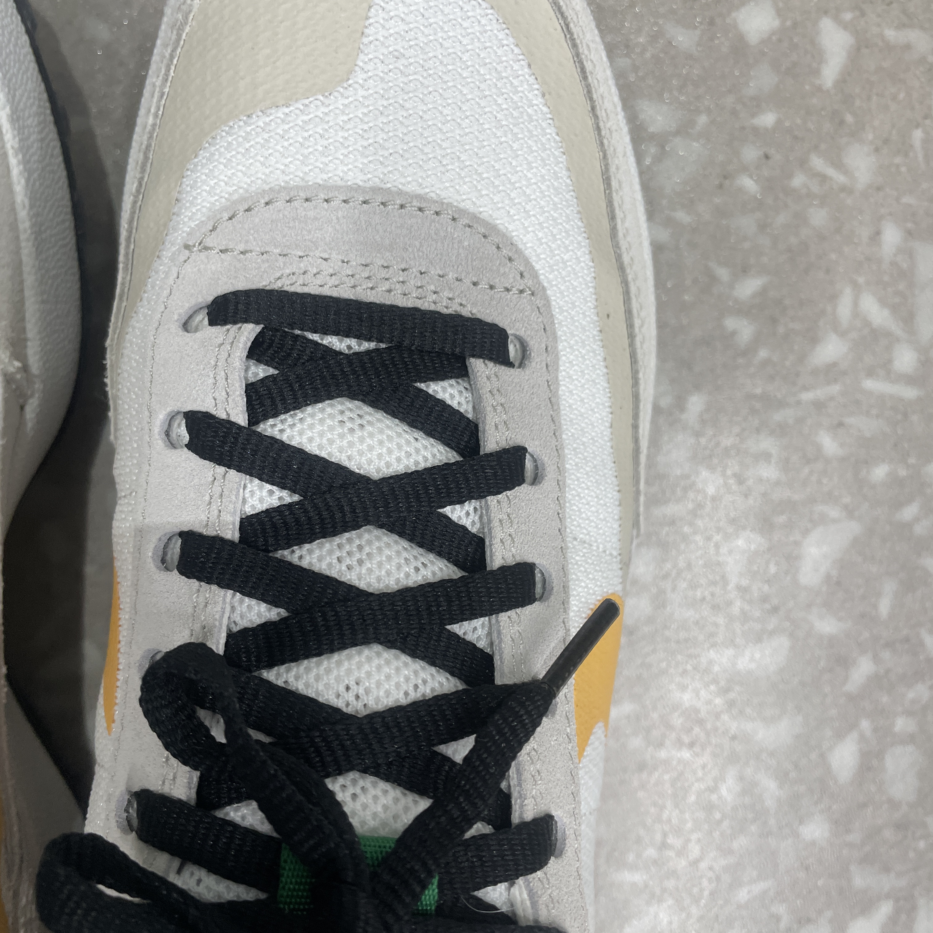 Nike x Tom Sachs General Purpose Shoe Pine Green University Gold 착용 스타일 - 5