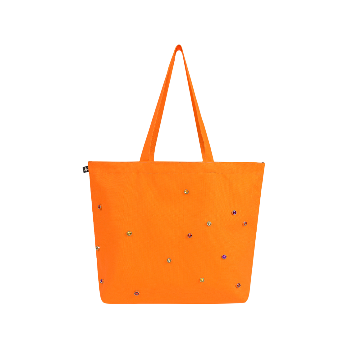 베이컨트 아카이브 줄리안 젬스톤 에코백 오렌지(Vacant Archive Julian Gemstone Eco Bag Orange)