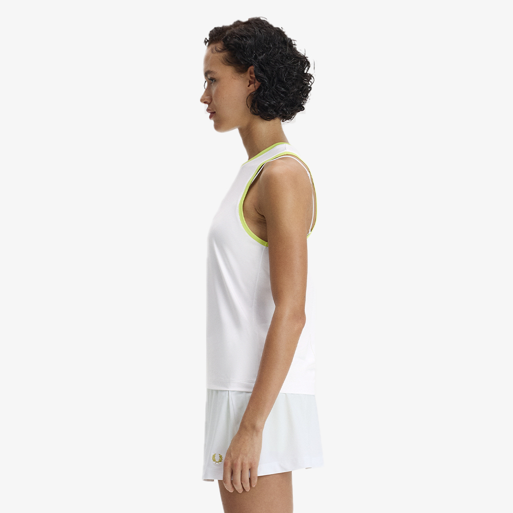 프레드페리 우먼즈 테니스 슬리브리스 화이트(Fred Perry Womens Tennis Sleeveless White) - 2