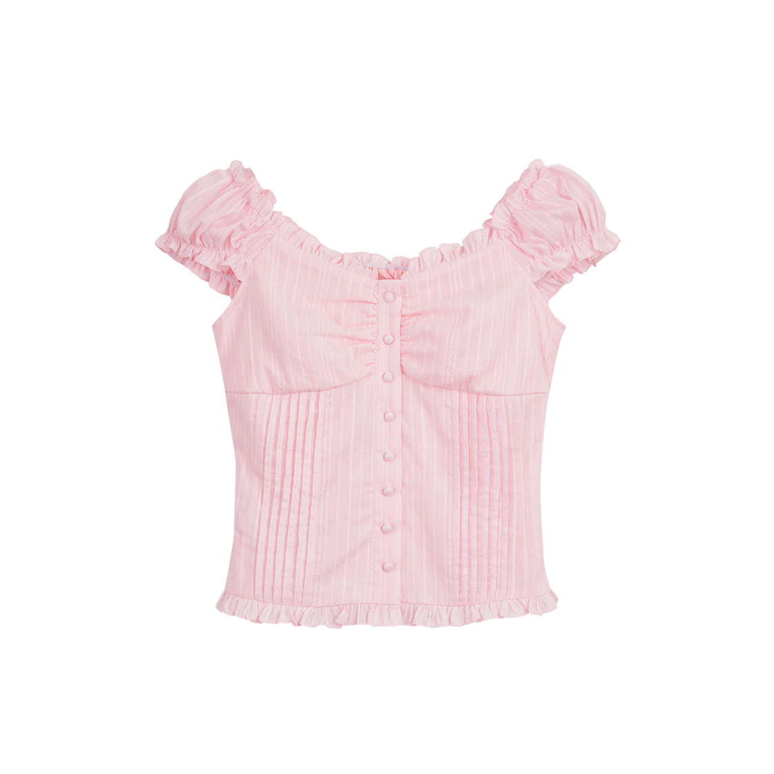 PWTI1BLW168LPK LOTS YOU Ella Blouse Light Pink