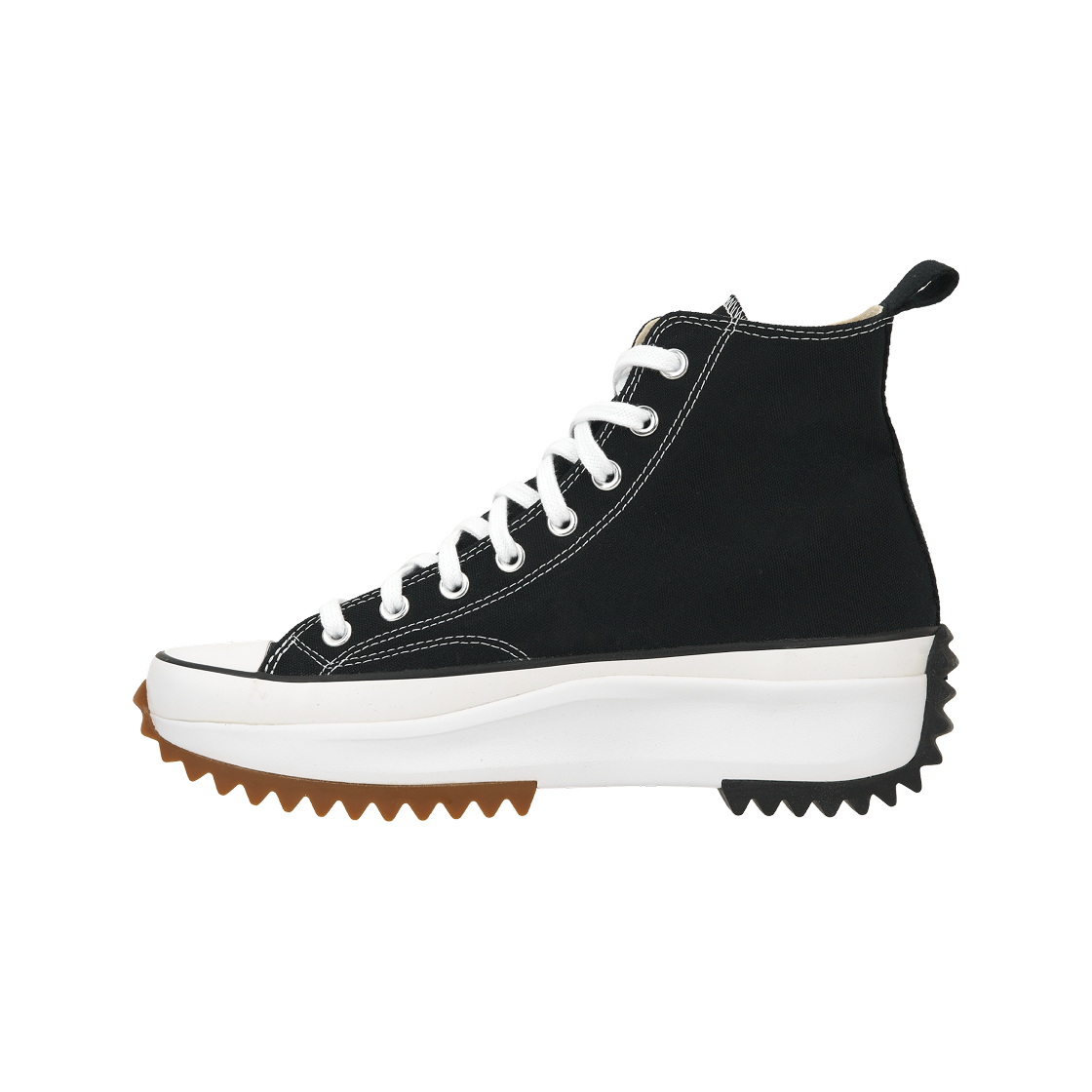 컨버스 런스타 하이크 하이 블랙 화이트 검(Converse Run Star Hike Hi Black White Gum) - 3