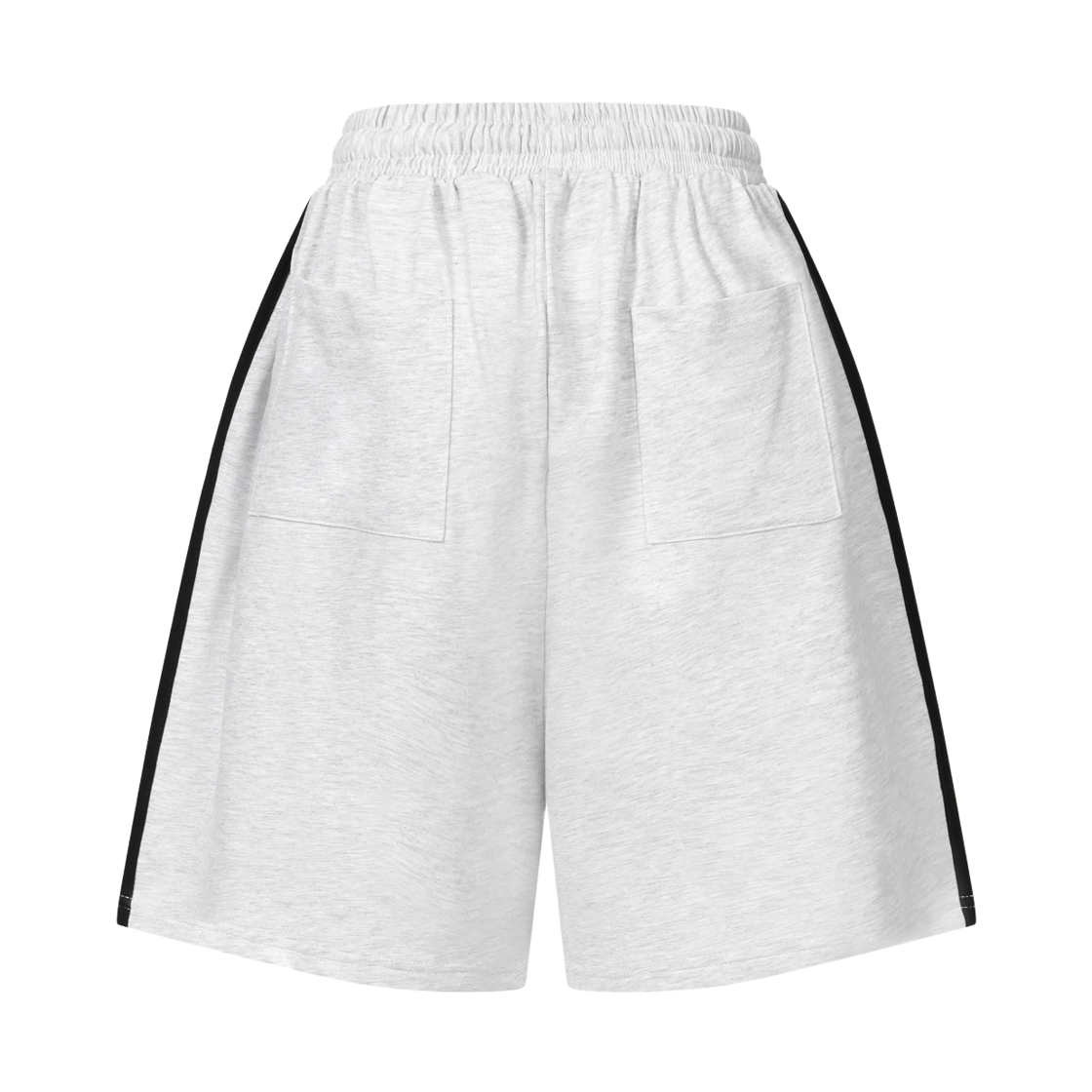 코이리스 에브로 사이드 트랙 라인 스웻 하프 팬츠 라이트 그레이(Coiris Evro Side Track Line Sweat Half Pants Light Gray) - 2