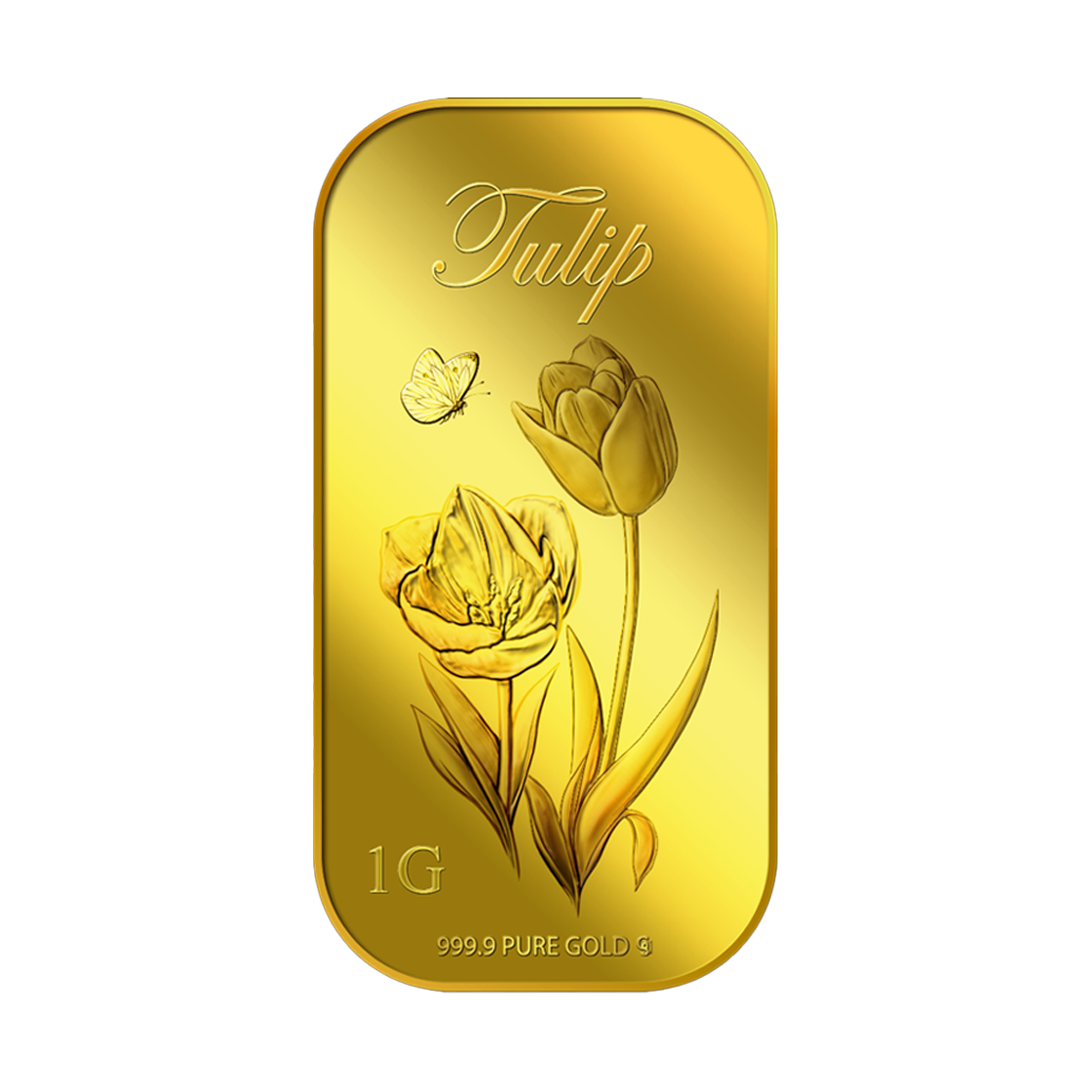 퓨어골드 24K 순금 싱가폴 프리미엄 골드바 1g 튤립 시리즈2(puregoldsg Tulip 1g Gold Bar Series 2)