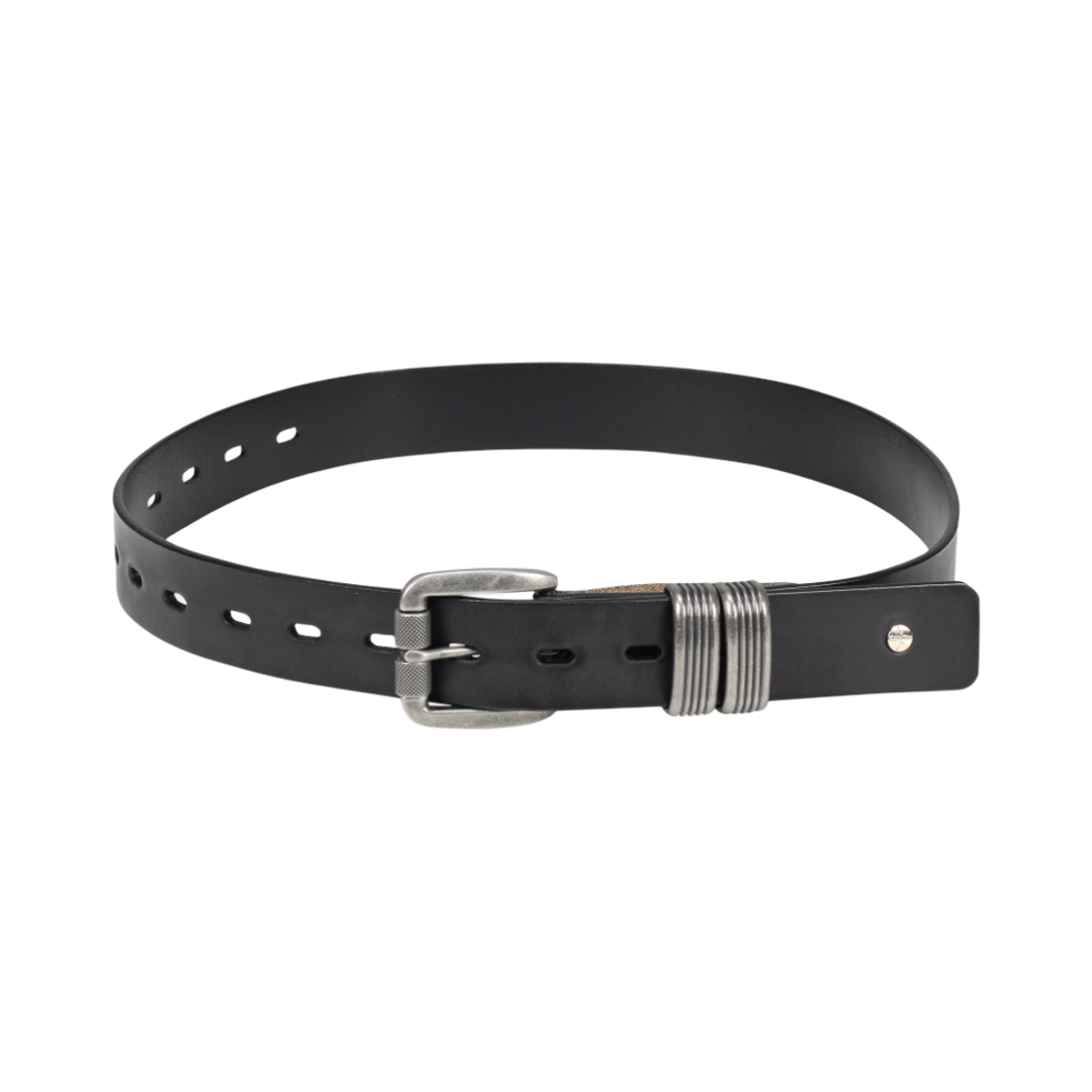 베이컨트 아카이브 호크 더블링 벨트 블랙(Vacant Archive Hawk Double Ring Belt Black)