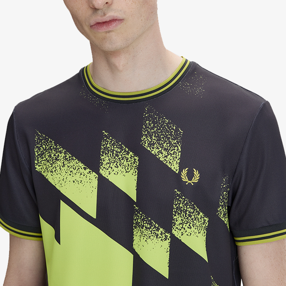 프레드페리 테니스 프린트 티셔츠 앵커 그레이(Fred Perry Tennis Printed T-Shirt Anchor Grey) - 4