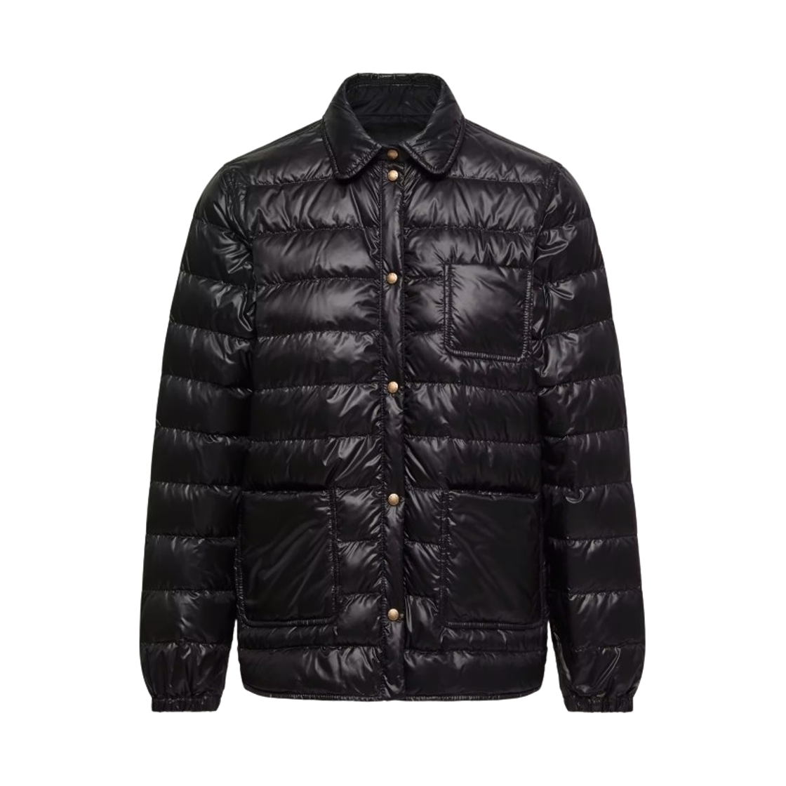 L2-093-1A00023-597YG-999 (W) Moncle Fouine Down Shirt Jacket Black - 26FW