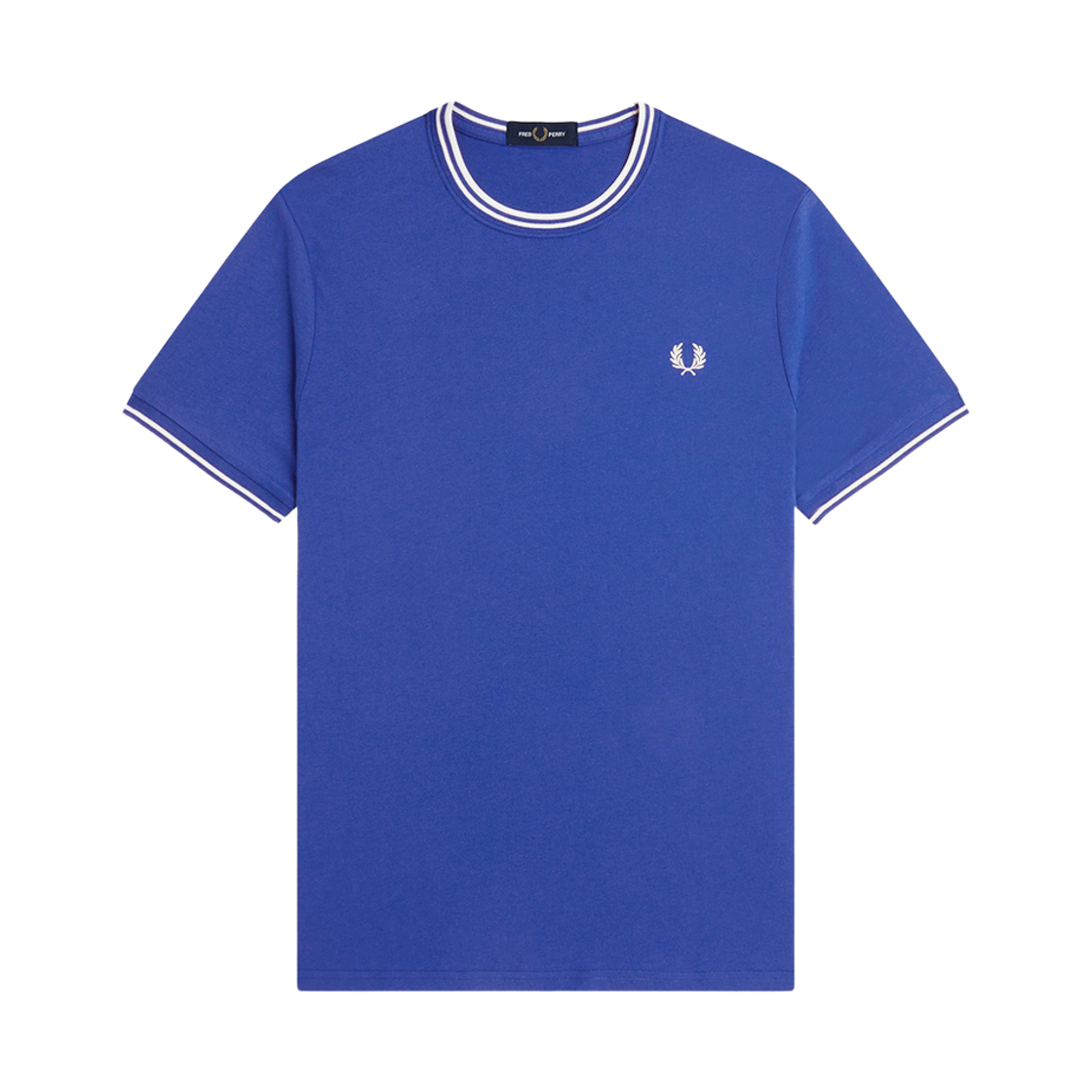 프레드페리 트윈 팁 티셔츠 소호이클립스 스노우화이트(Fred Perry Twin Tipped T-Shirt Soho Eclipse Snow White) - 1