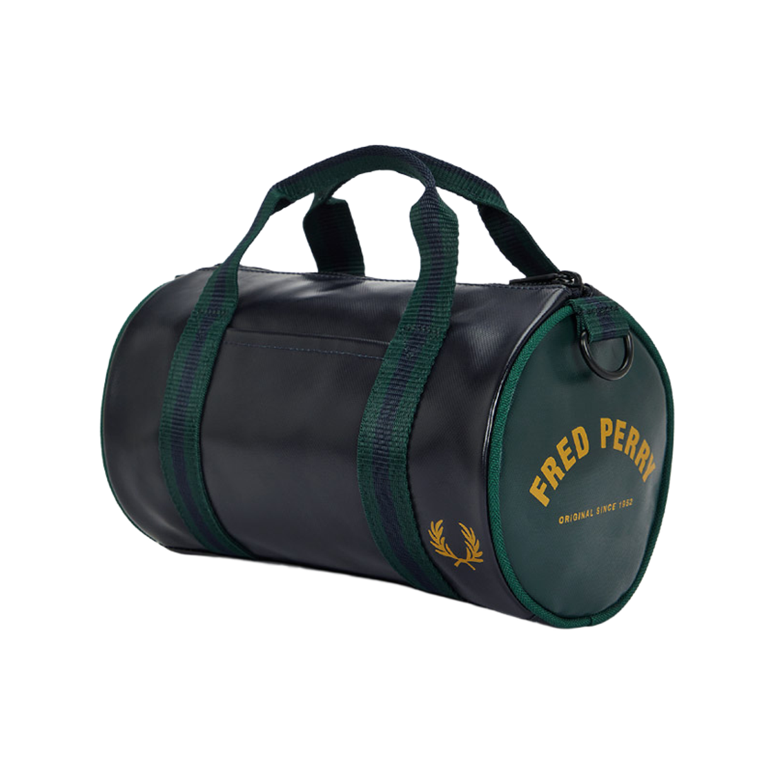 프레드페리 클래식 미니 배럴 백 네이비 그래스루츠(Fred Perry Classic Mini Barrel Bag Navy Grassroots) - 1