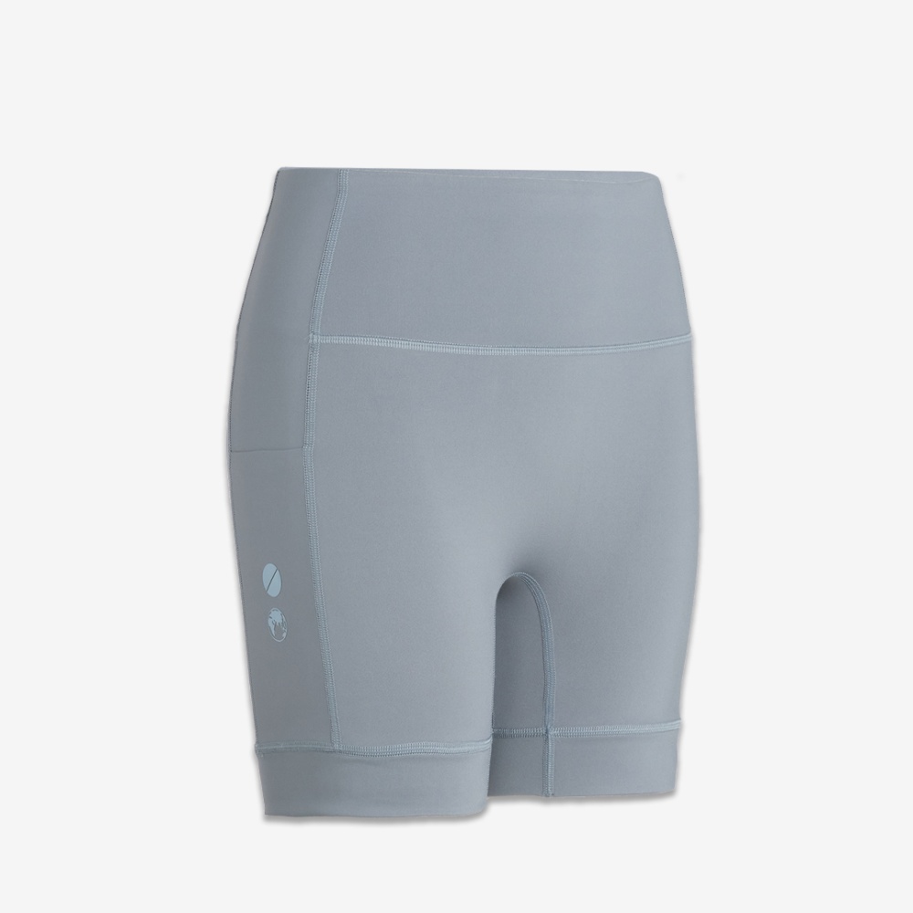 아틀라스 콜렉티프 일루미 트랙스 V2 여성 러닝 하프 타이즈 그레이(Atlas COLLECTIF Illumi Trax V2 WMNS Running Half Tights GE) - 4