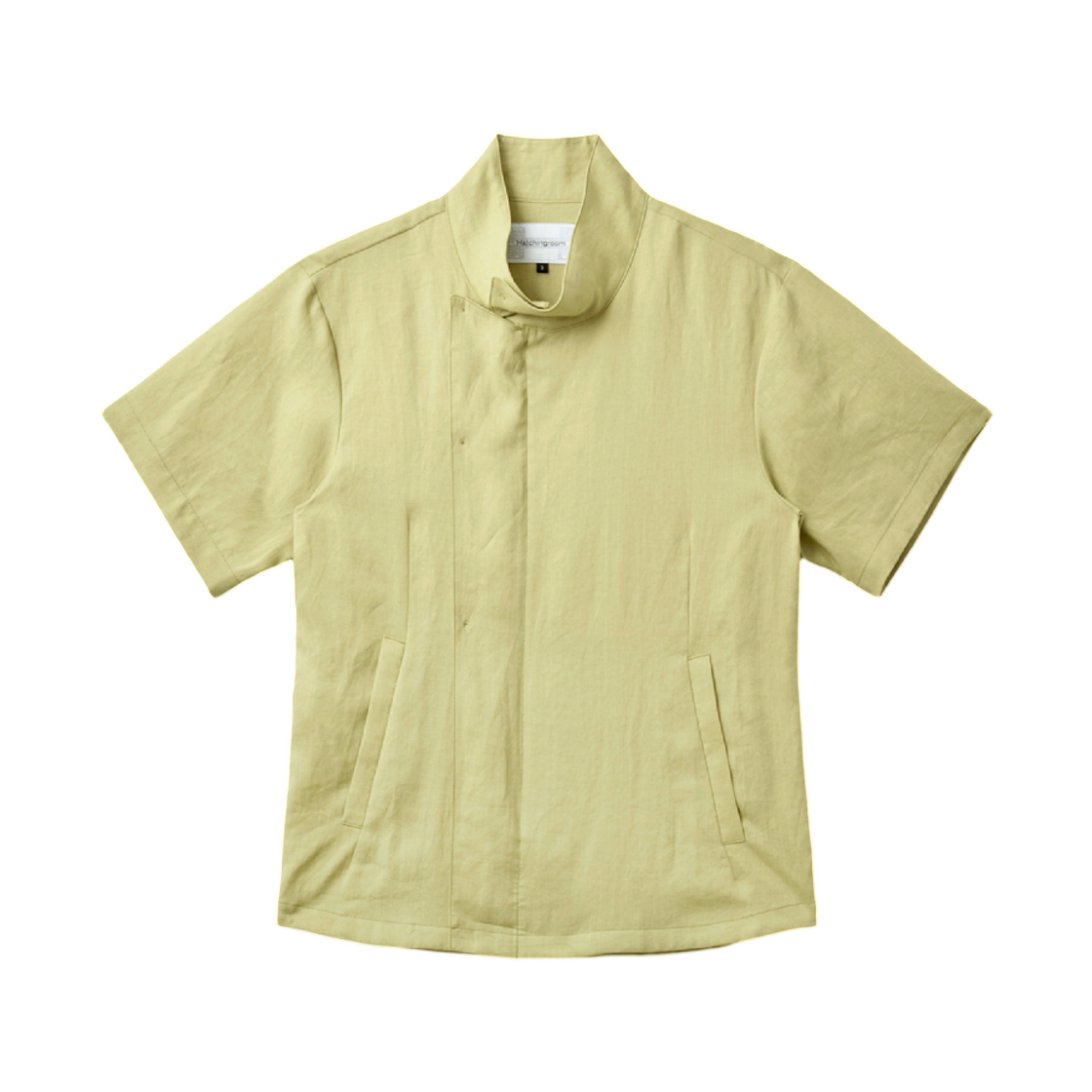 해칭룸 아크 집 셔켓 아보카도(Hatchingroom Arc Zip Shirket Avocado)