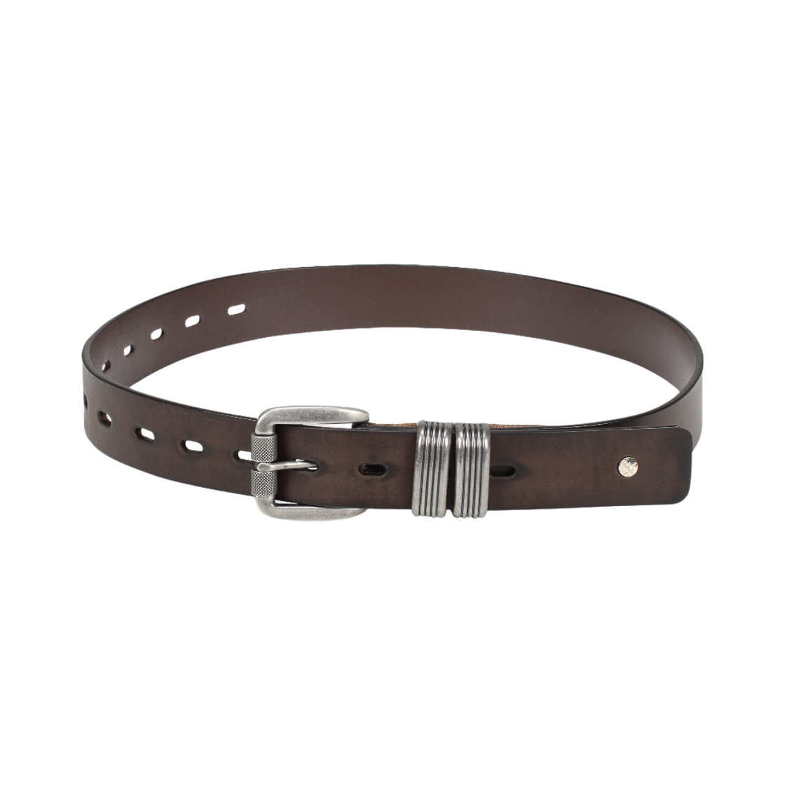 베이컨트 아카이브 호크 더블링 벨트 브라운(Vacant Archive Hawk Double Ring Belt Brown)