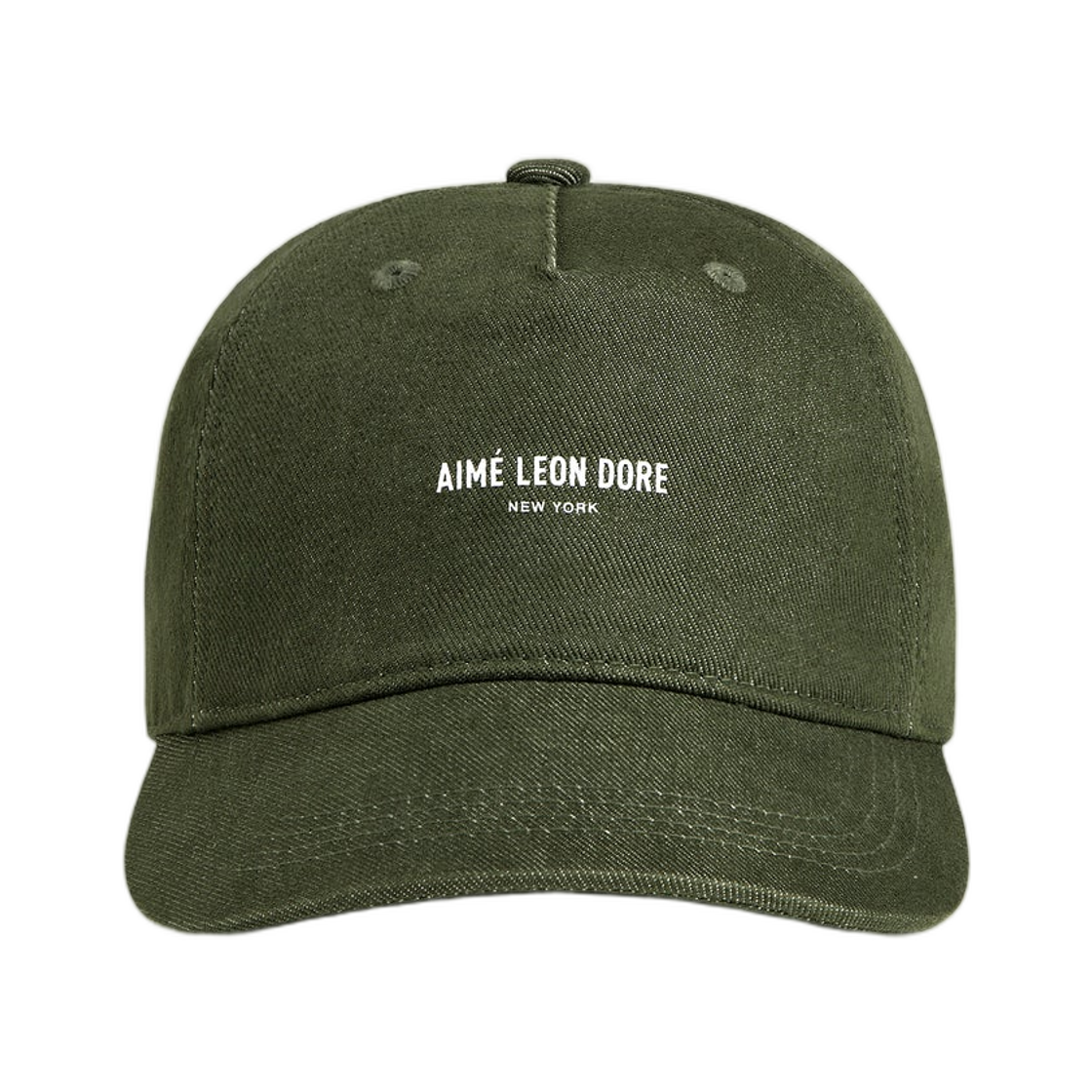 - Aime Leon Dore Vintage Micro Logo Hat Olive