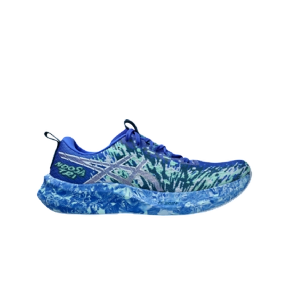1011B872-404 Asics Noosa Tri 16 Neon Blue Illuminate Mint