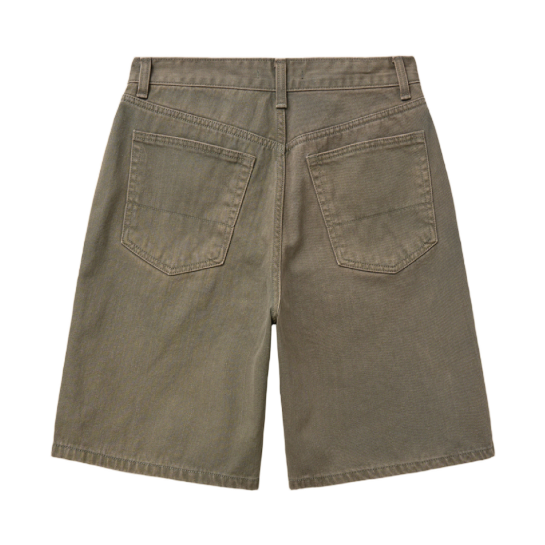 해칭룸 블리치드 쇼츠 올리브(Hatchingroom Bleached Shorts Olive) - 2