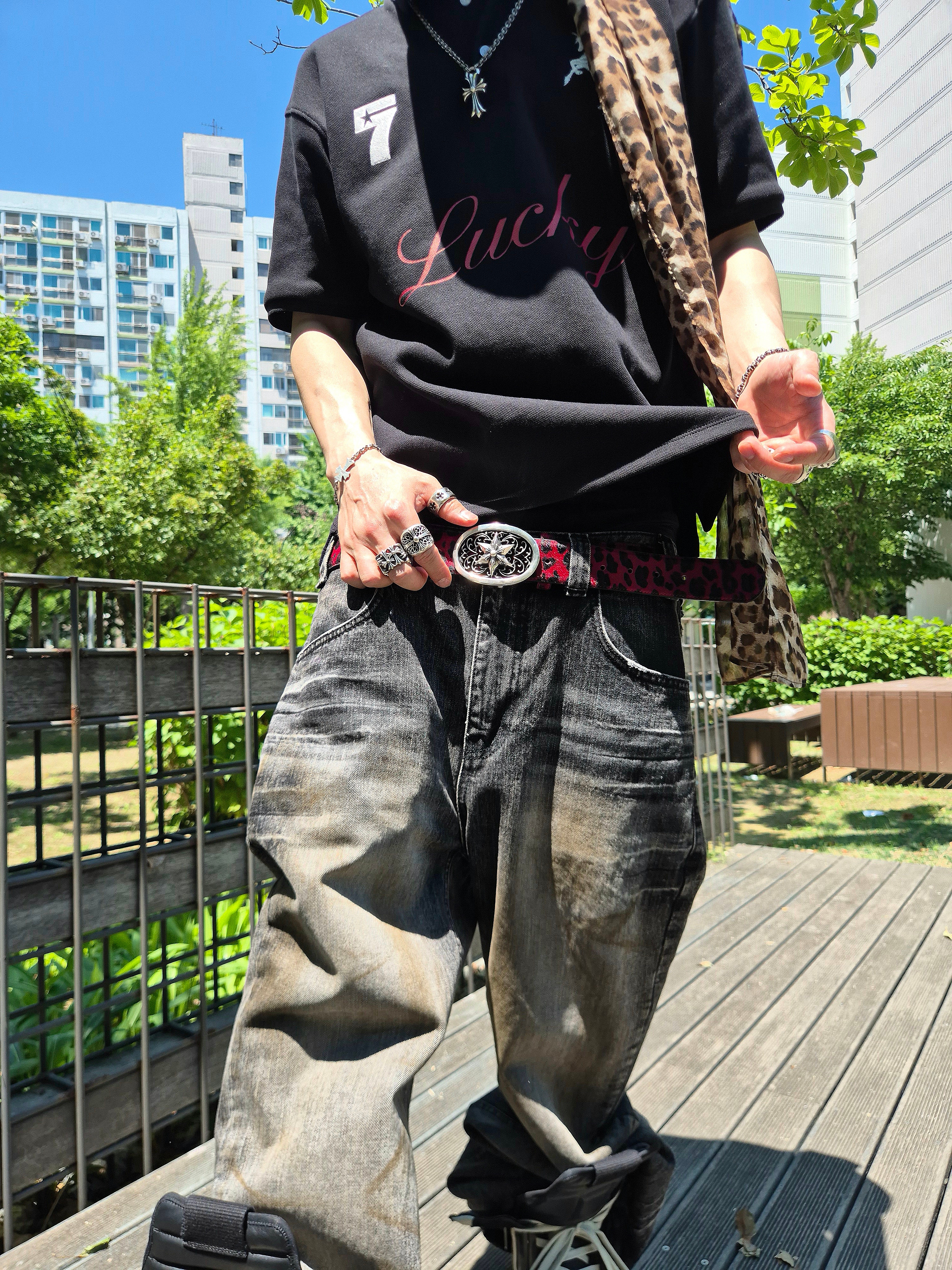 Rick Owens Mega Bumper Geobasket Black Milk 착용 스타일 - 2