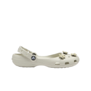 (W) Crocs Classic Floral Ballet Linen