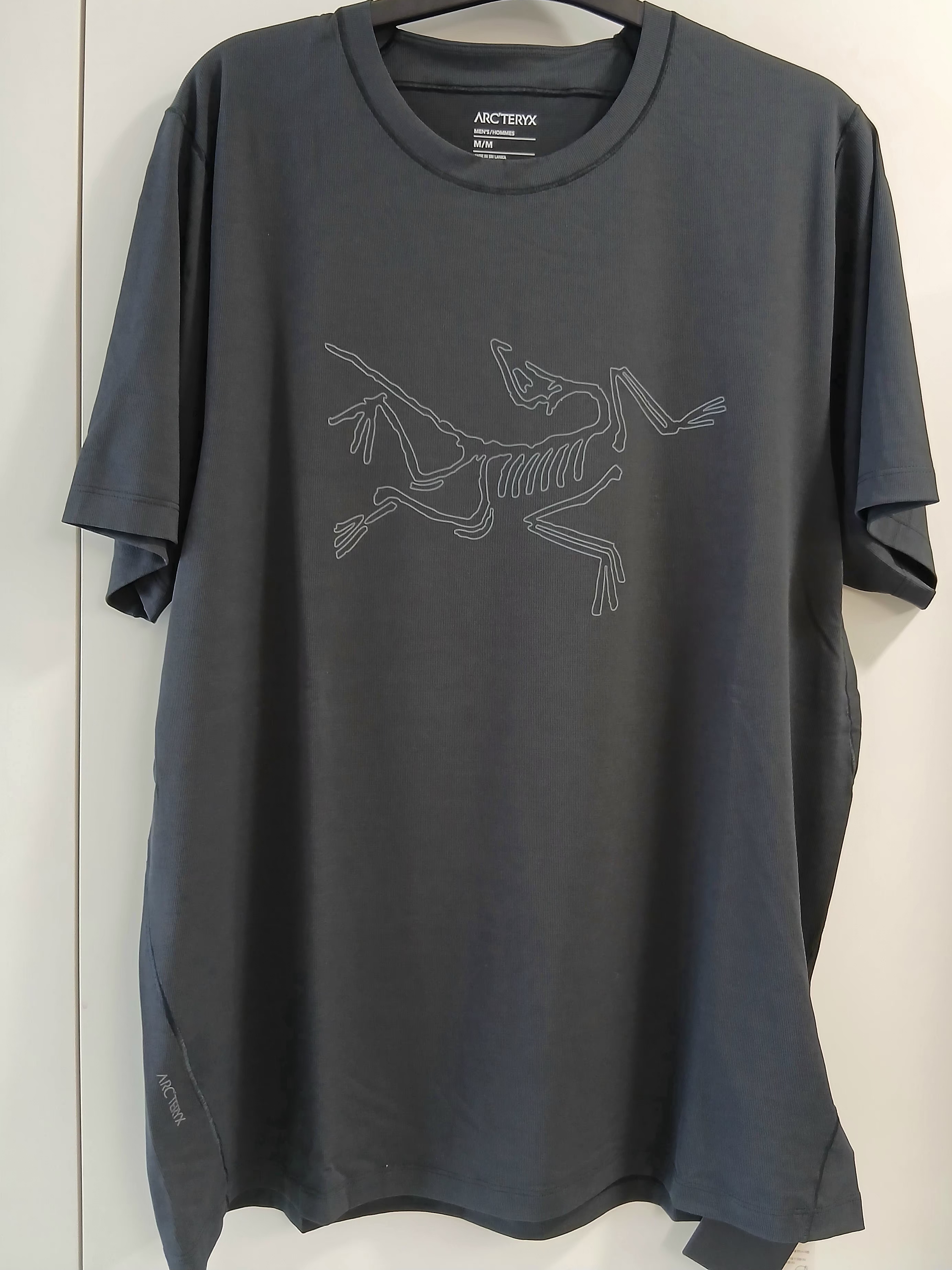 Arc'teryx Cormac Logo SS Shirt Black 착용 스타일 - 6