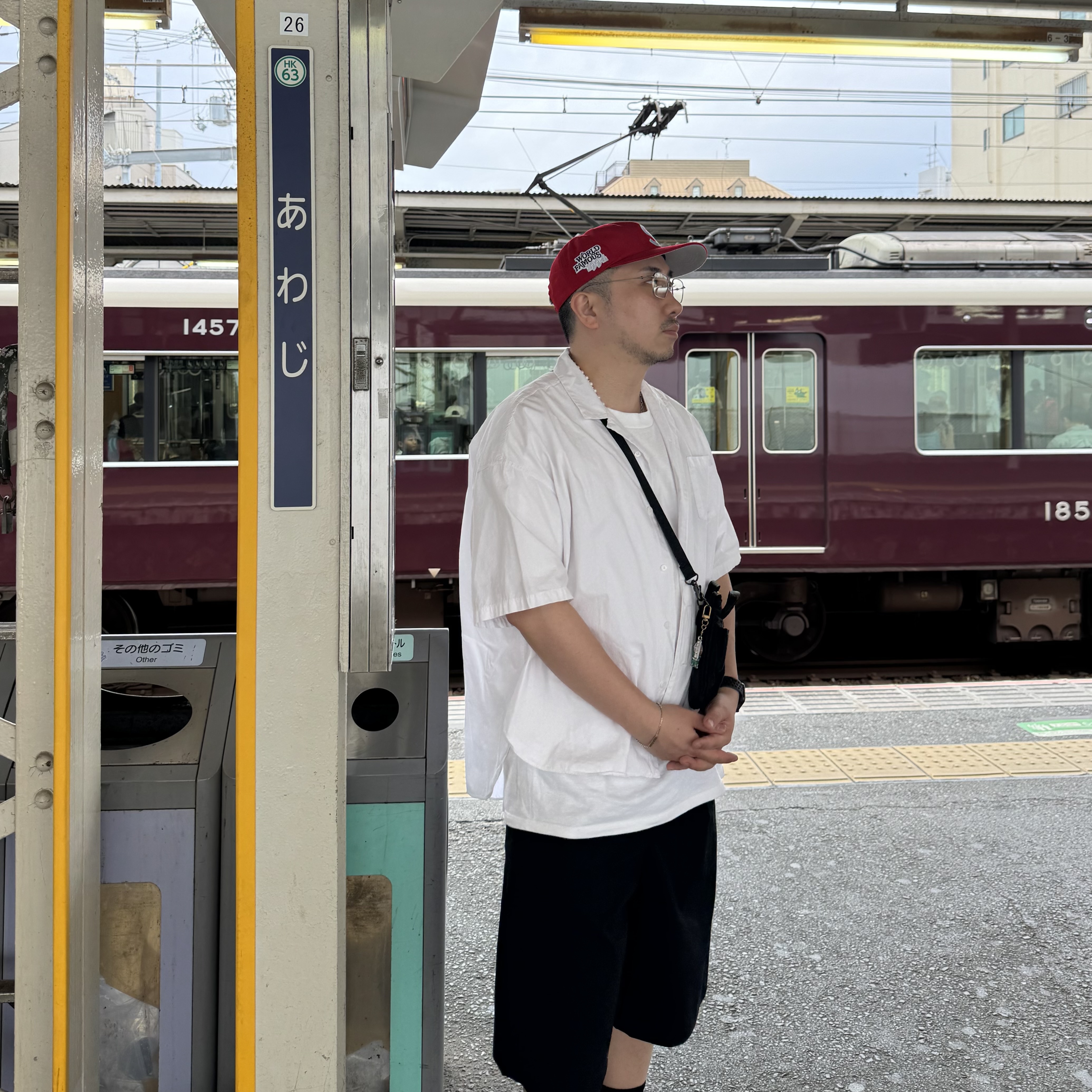 Supreme World Famous S Logo 6-Panel Red - 26SS 착용 스타일