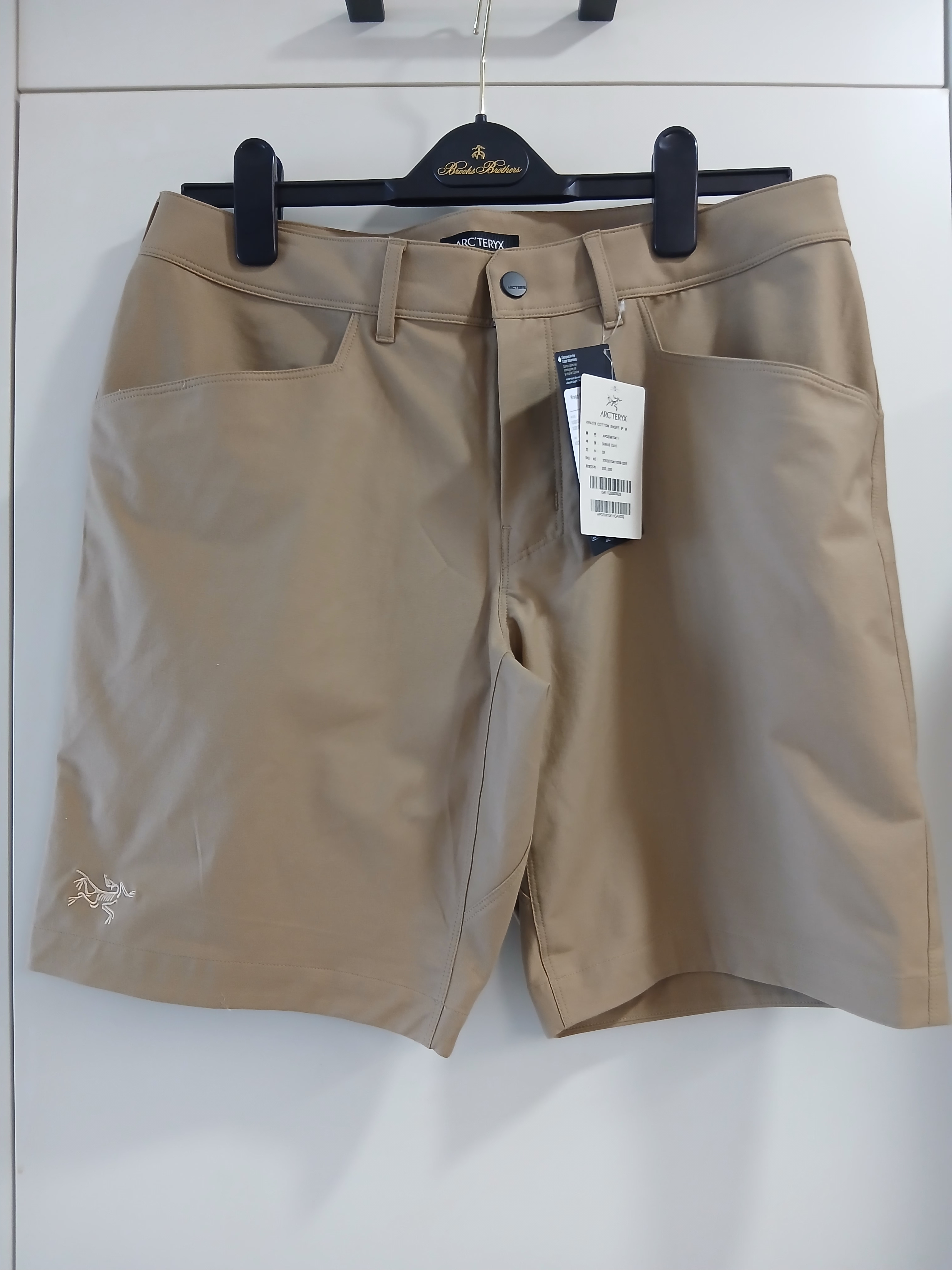 Arc'teryx Kragg Cotton Short 9 Inch Canvas 착용 스타일 - 1