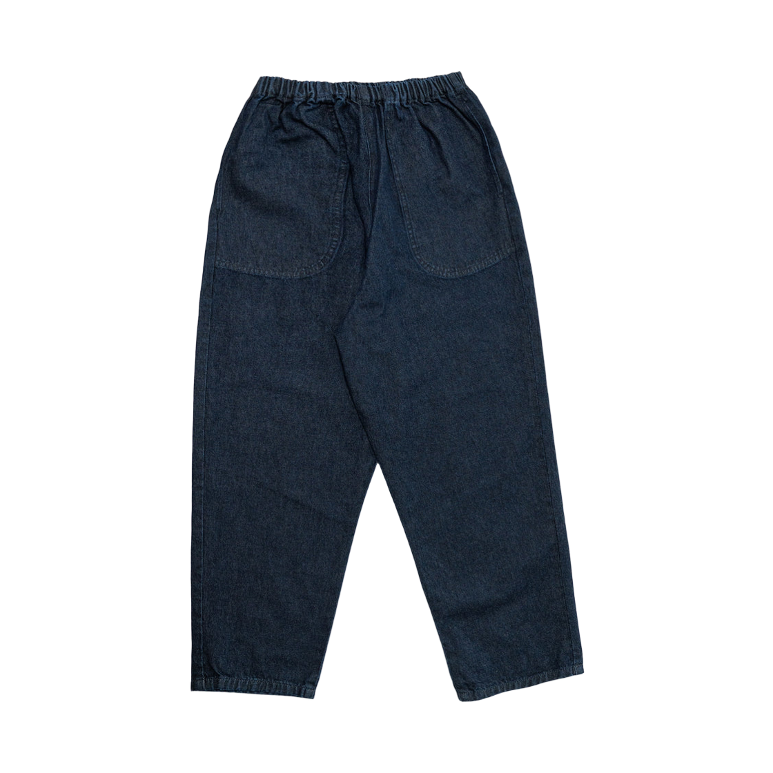 (W) 단톤 데님 이지 팬츠 인디고((W) Danton Denim Easy Pants Indigo)